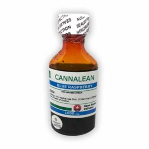 CANNALEAN – 1000mg Cherry THC Infused Syrup