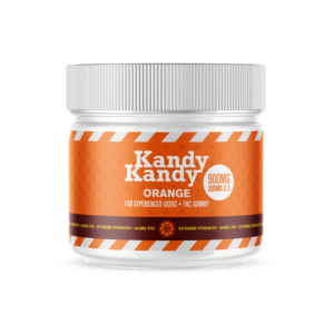 Kandy Kandy – High Dose Gummies 900mg of THC Orange