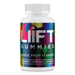 LIIFT – 30 Gummies X 100mg 3000mg of THC (Exotic Fruit