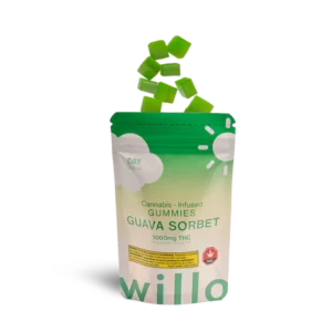 Willo 1000mg THC – Guava Sorbet (Day) Gummies