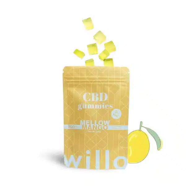 Willo 200mg CBD – Mellow Mango Gummies