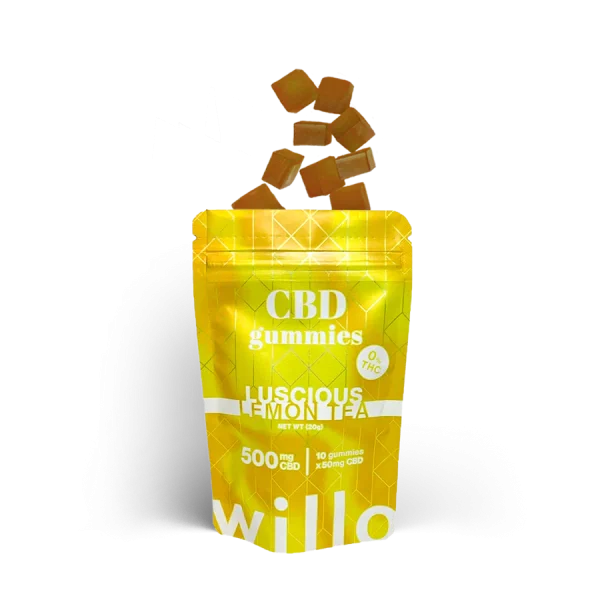 Willo 500mg CBD – Lemon Tea Gummies