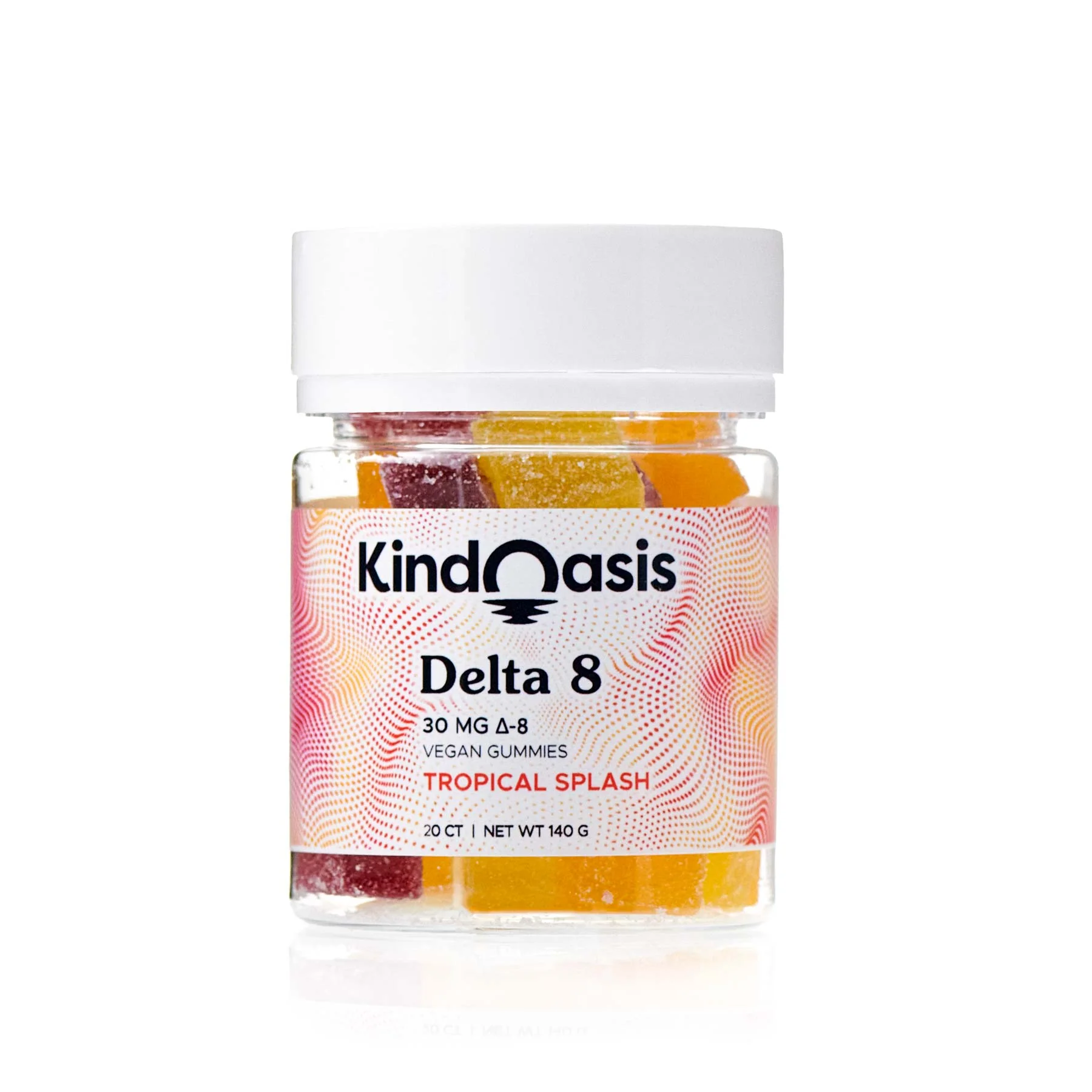 Delta 8 THC 30mg Gummies - 20ct Tropical Splash