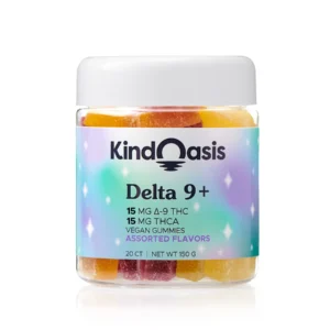 Delta 9 THC 15mg + THCA 15mg Gummies - 20ct Assorted